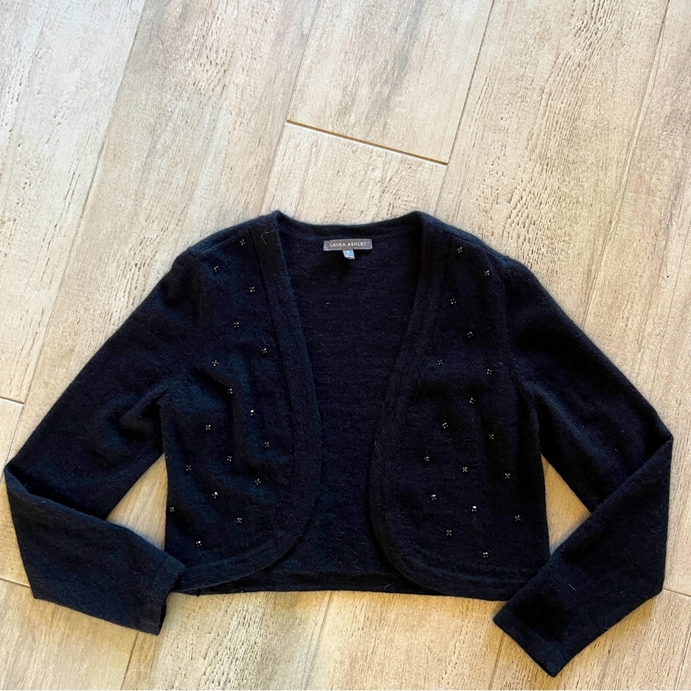 Laura Ashley cropped bolero top